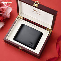 SEPTWOLVES | High-End Practical Leather Wallet for Men  Gift
