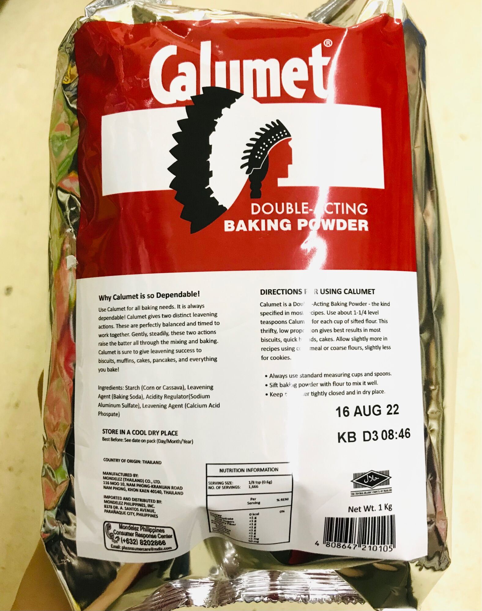 1 Kg Calumet Double-Acting Baking Powder | Lazada PH