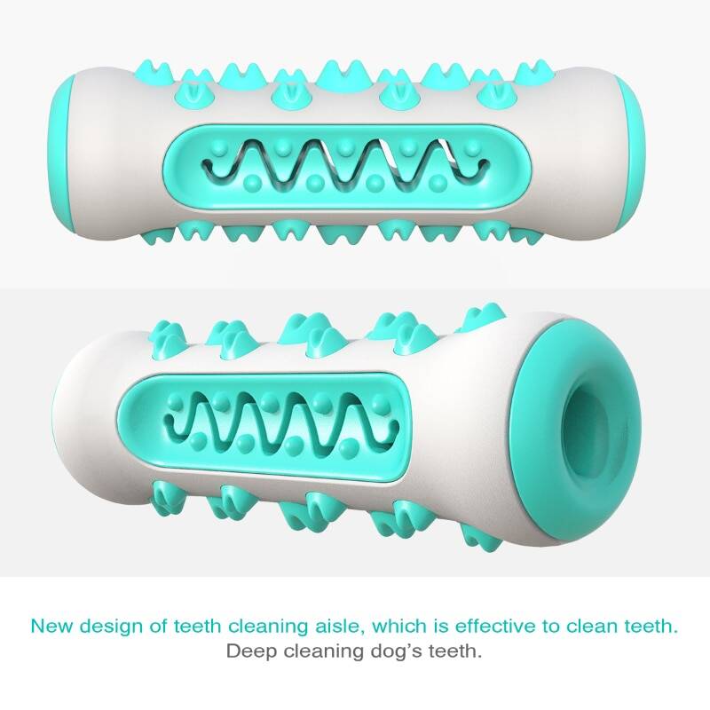 Dog Toy Teething Stick Chewable Teeth Cleaning Bones Dog Toothbrush TPR Safe Puppy Dental Care Cleaning Toys Supplies. 