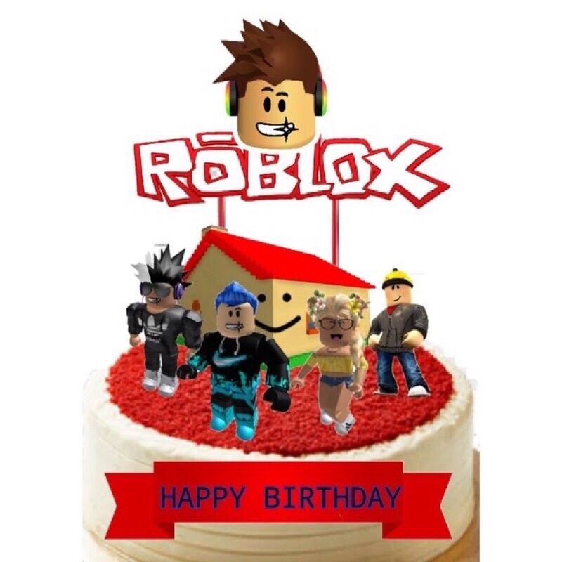 ROBLOX cake topper set! | Lazada PH