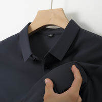 Spordela | Breathable Quick-dry Short Sleeve Polo Shirt for Men Lightweight Ice Silk Summer T-shirt Active Dry Shirt for Men