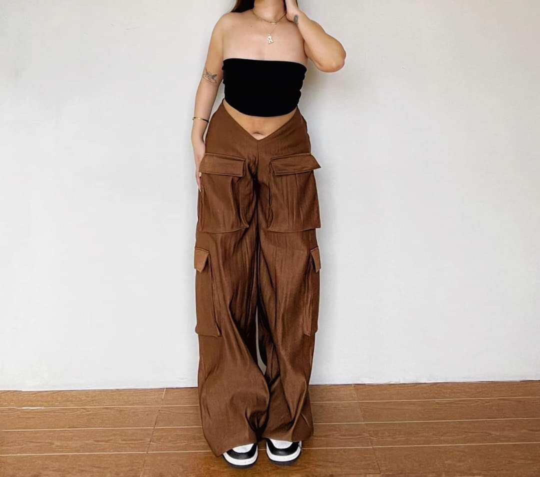 V Shaped Cargo Pants