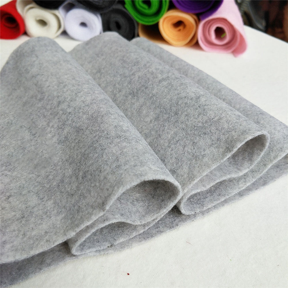 20x90cm Multicolor Soft Felt Fabric Non-woven Felt Fabric Sheet Patchwork DIY Sewing Doll Craft Accessories Material 1.4mm Thick