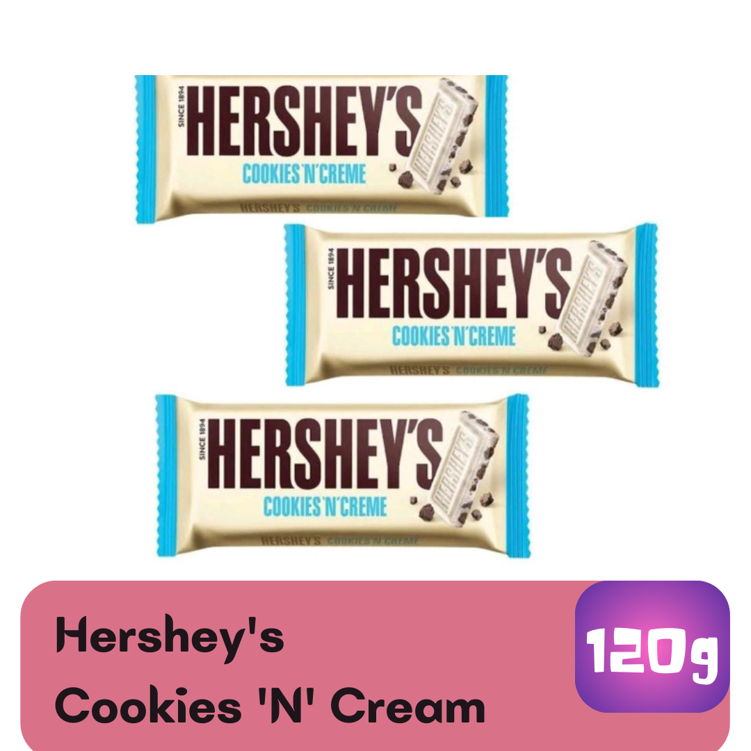 Hershey's Cookies and Cream 40g -pack of 3