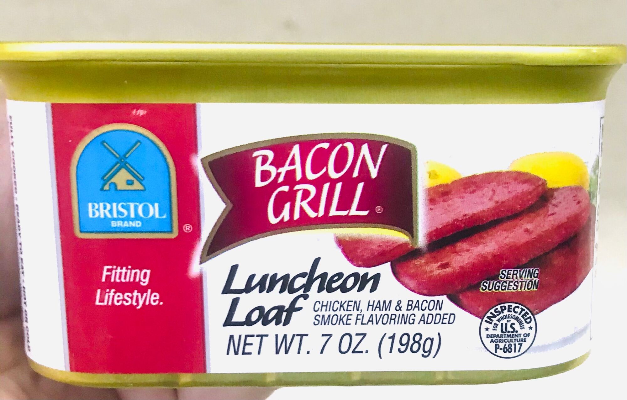 Bristol Bacon Grill Luncheon Loaf 198g Lazada PH