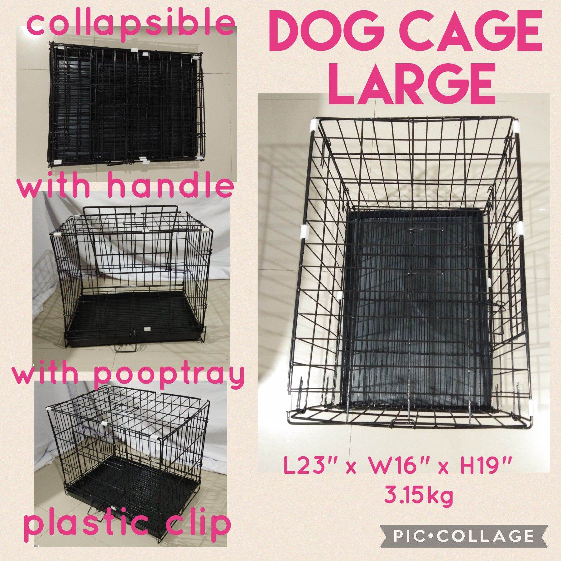 Dog cage Collapsible (heavy duty) Lazada PH