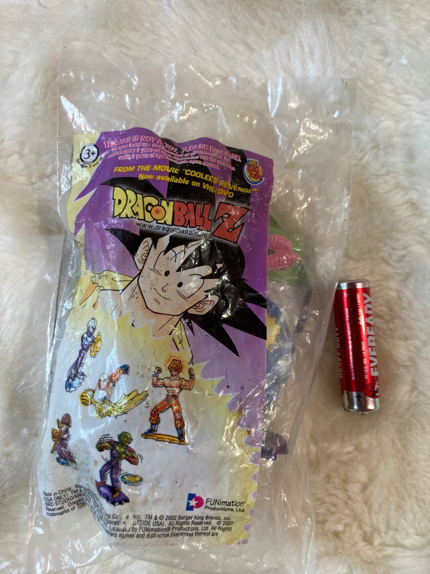 2002 Burger King Dragon Ball DBZ Vintage Toy Burger King Collection ...