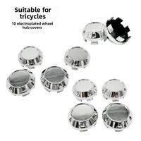 Plastic Wheel Hub Cover for Electric Cars Three-Wheel And Four-Wheel Senior Citizens Transportation Dustproof Aluminum Center Cap