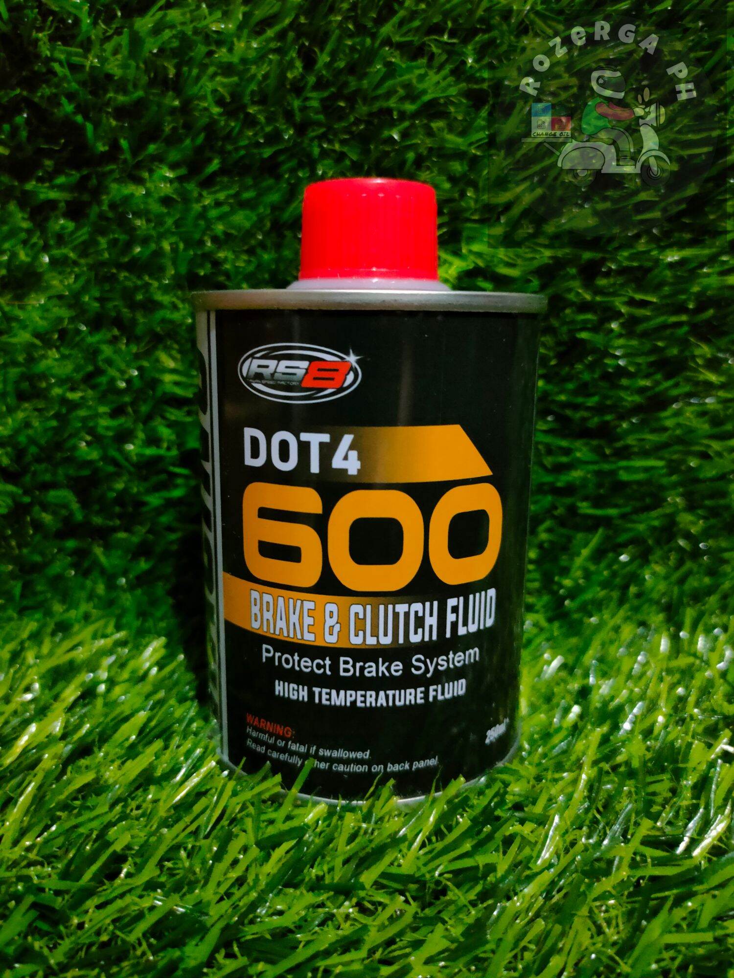 RS8 Brake and Clutch Fluid Dot4 250ml Lazada PH