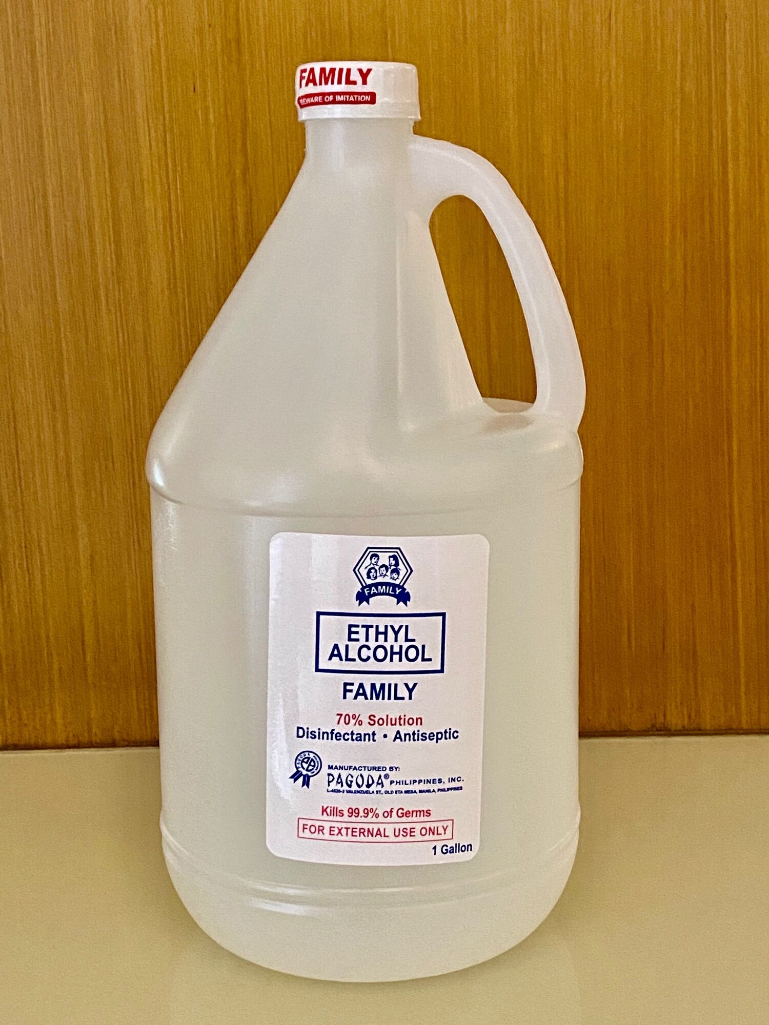 FAMILY ETHYL ALCOHOL 70 SOLUTION 1 gallon Lazada PH