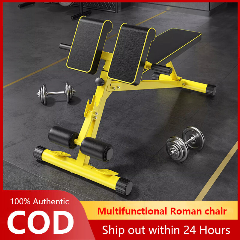 Roman Chair Multi-Function Dumbbell Bench for Home Fitness