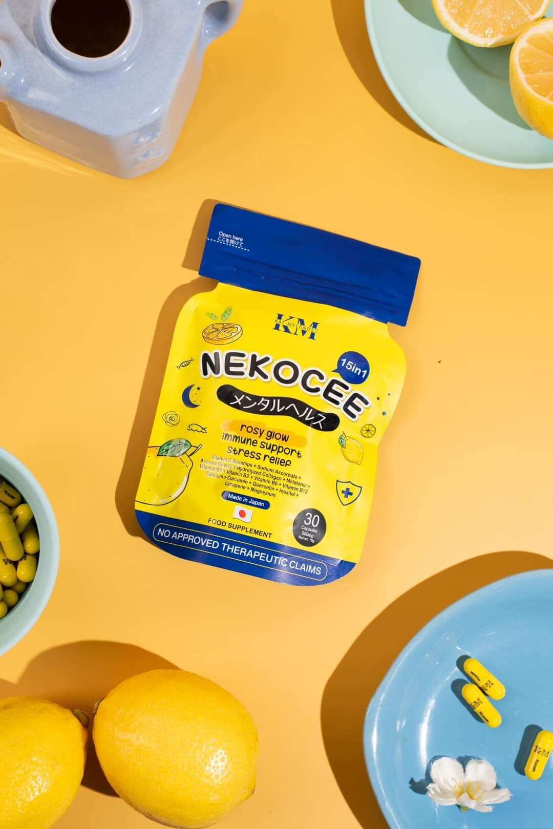 Nekocee 15n1 Vitamin C Made In Japan By KM Lazada PH Nekocee 15n1 Vitamin C Made In Japan By KM Lazada PH
