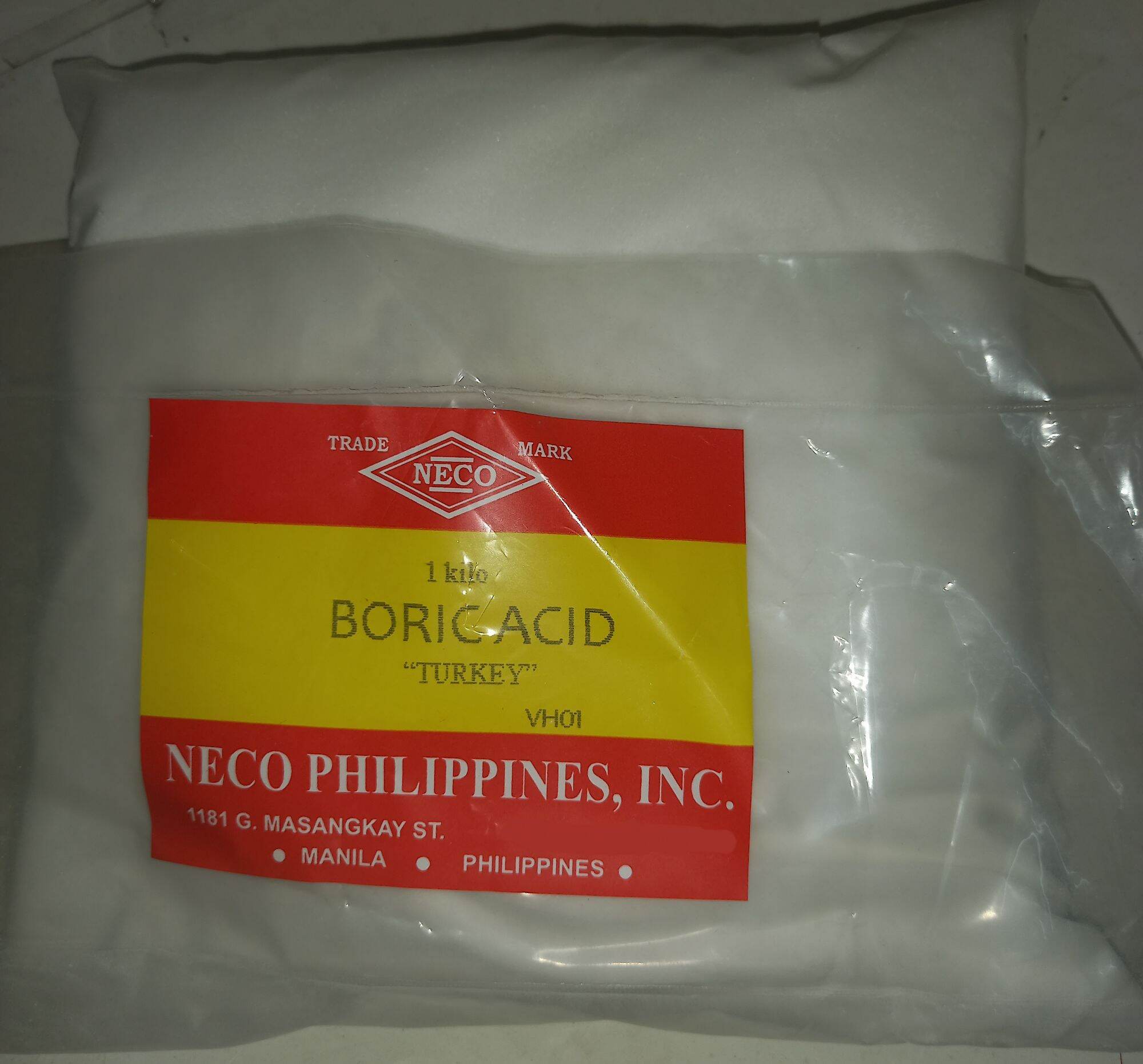 BORIC ACID TECHNICAL GRADE "ETI MADEN", TURKEY 1kg Lazada PH