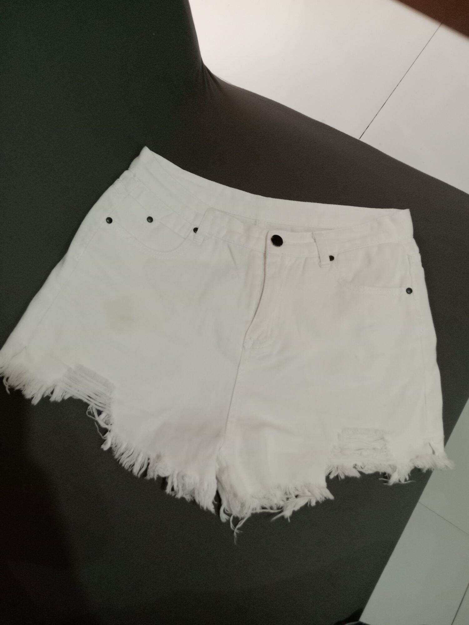 White shorts best sale