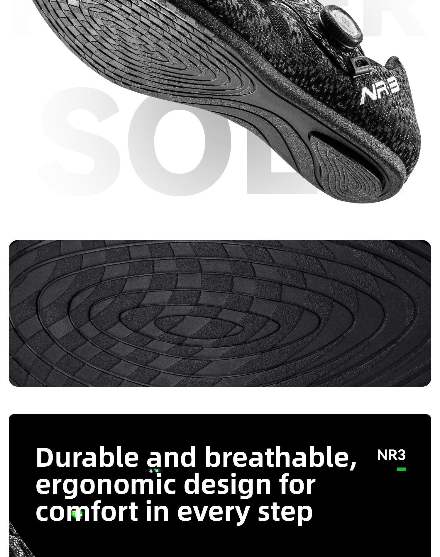 RockBros | Non-locking Knob Design Cycling Shoes_voghion.com