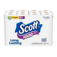 Scott Toilet Paper 36 Rolls 1000 Sheets per Roll