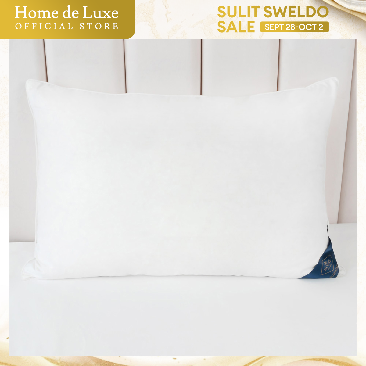 Home de Luxe Soft Korean Fiber Pillow - 5* Hotel Quality