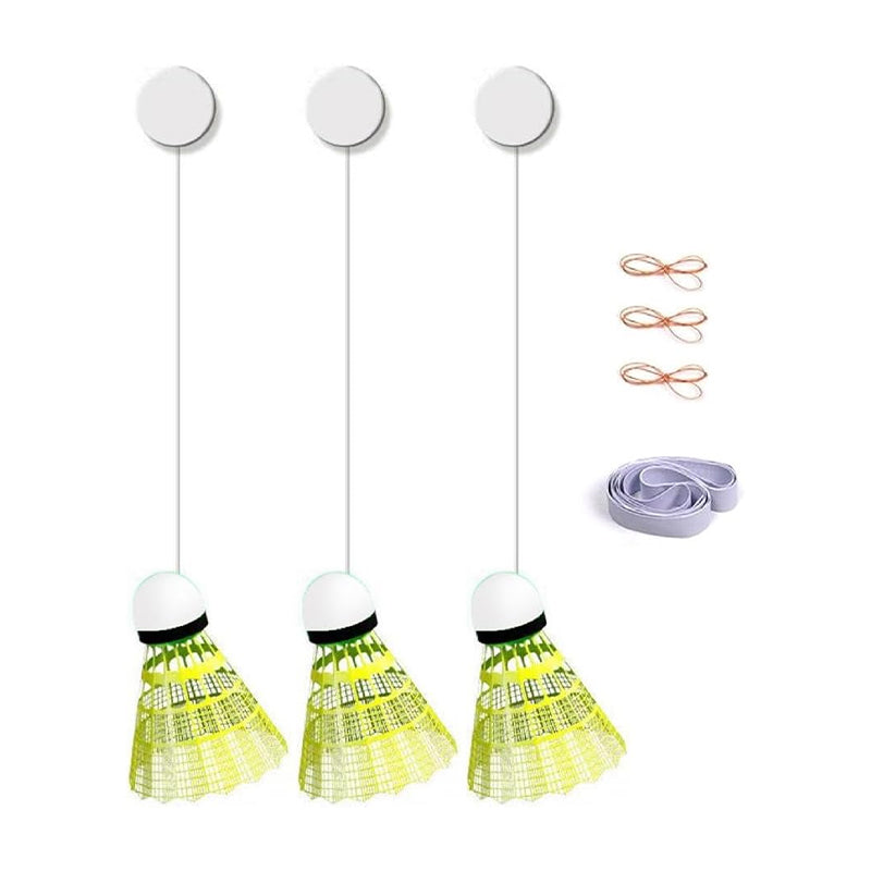YARNOW 1 Set Tennis Trainer Badminton Single-Player Rebound Trainer Tennis Training Device Set