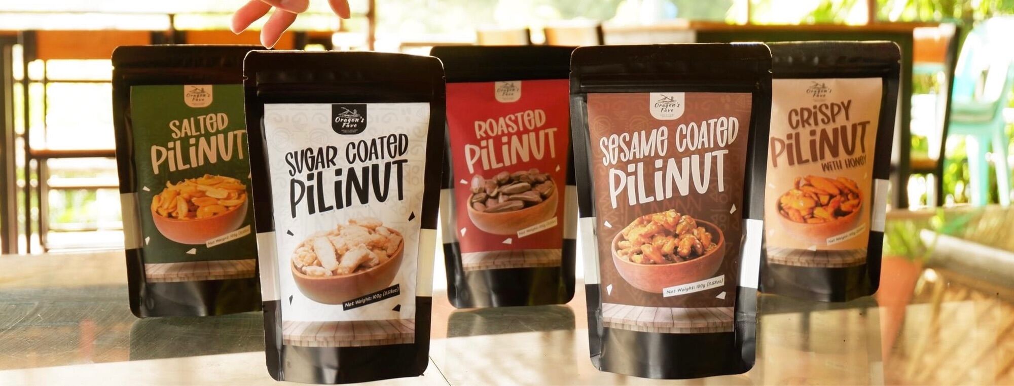 SALTED PILINUT, SUGAR COATED PILI NUT, ROASTED PILINUTS, SESAME PILINUT & CRISPY PILI NUT FOR