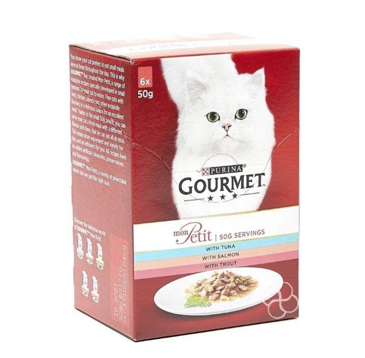 Purina Gourmet Mon Petit Cat Food 6x 50g Lazada PH