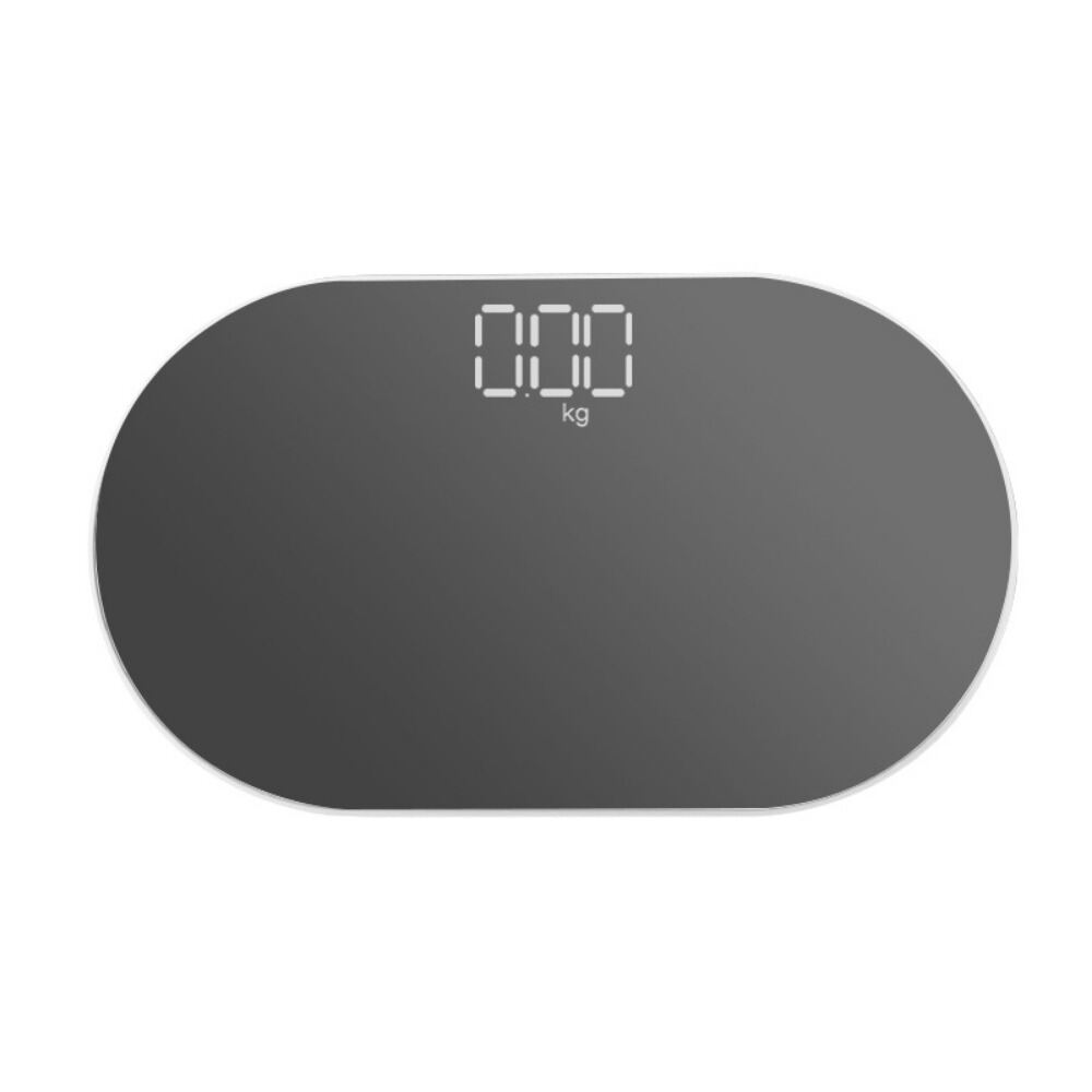 Scale With Led Scren Mirror Electronic Scale Human Body Scale LED Screen Healthy Body Fat ...