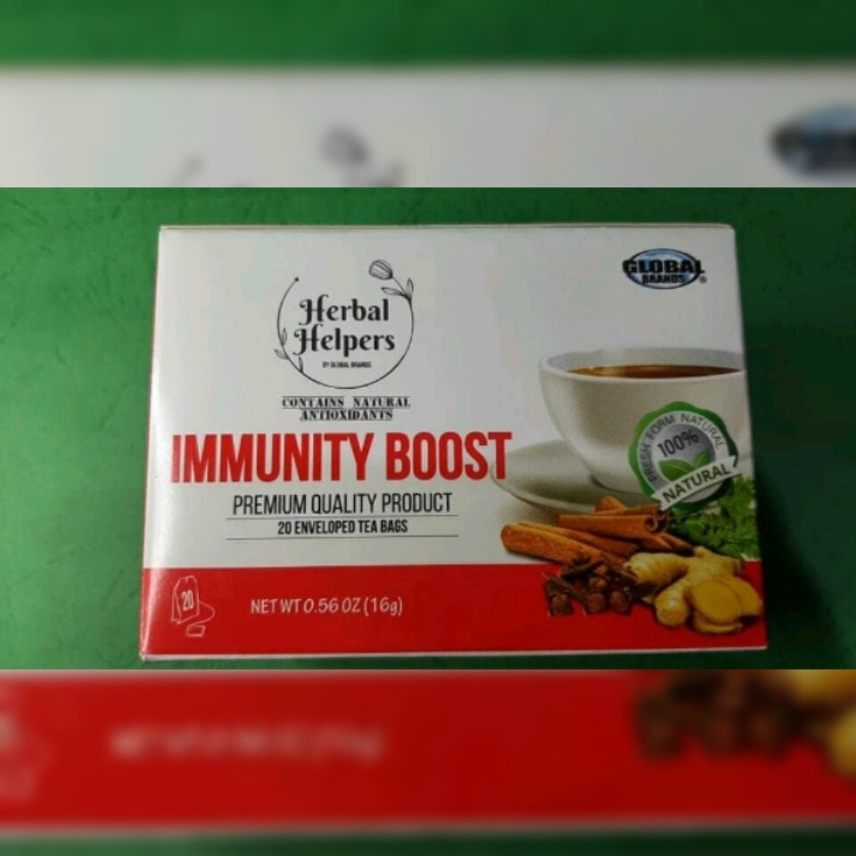 5in1 Tea Immunity Boost Cinnamon Ginger Clove Coriander Green Tea 20