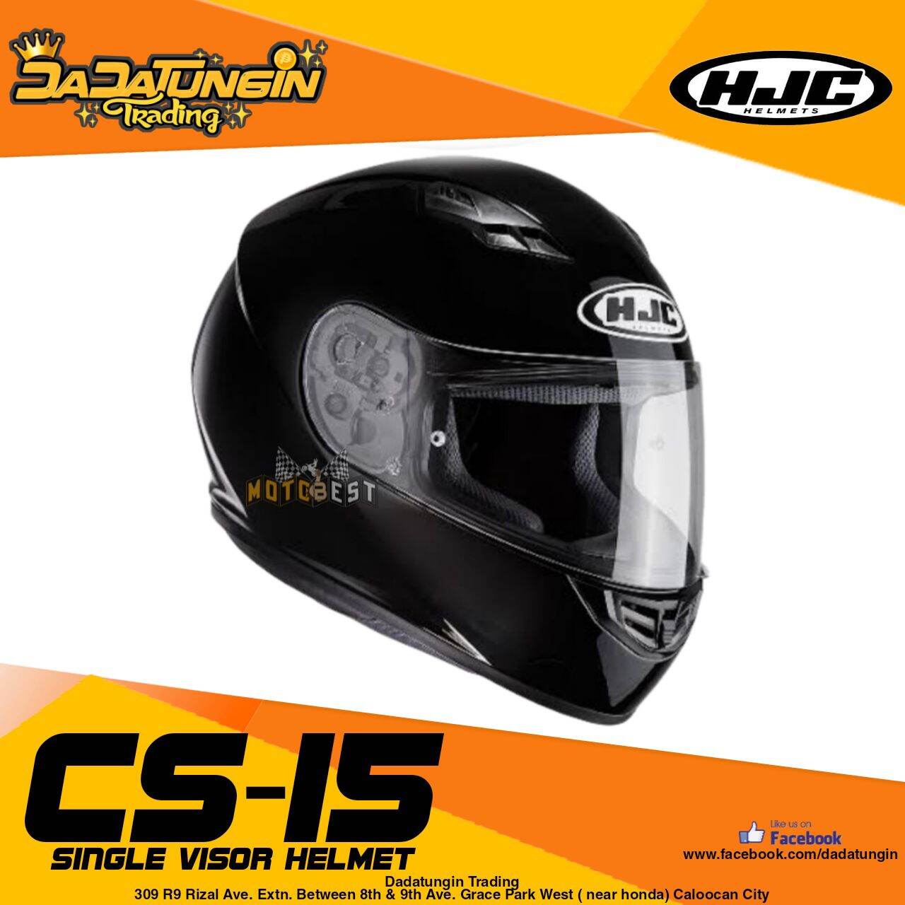 HJC CS-15 Fullface Helmet Double D-Ring Version Lazada Lazada PH