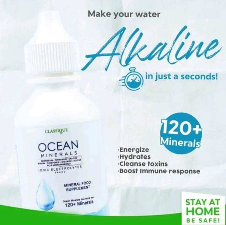 OCEAN MINERALS by Classique Herbs 60ml BIG bottle & 30ml Small bottle. 