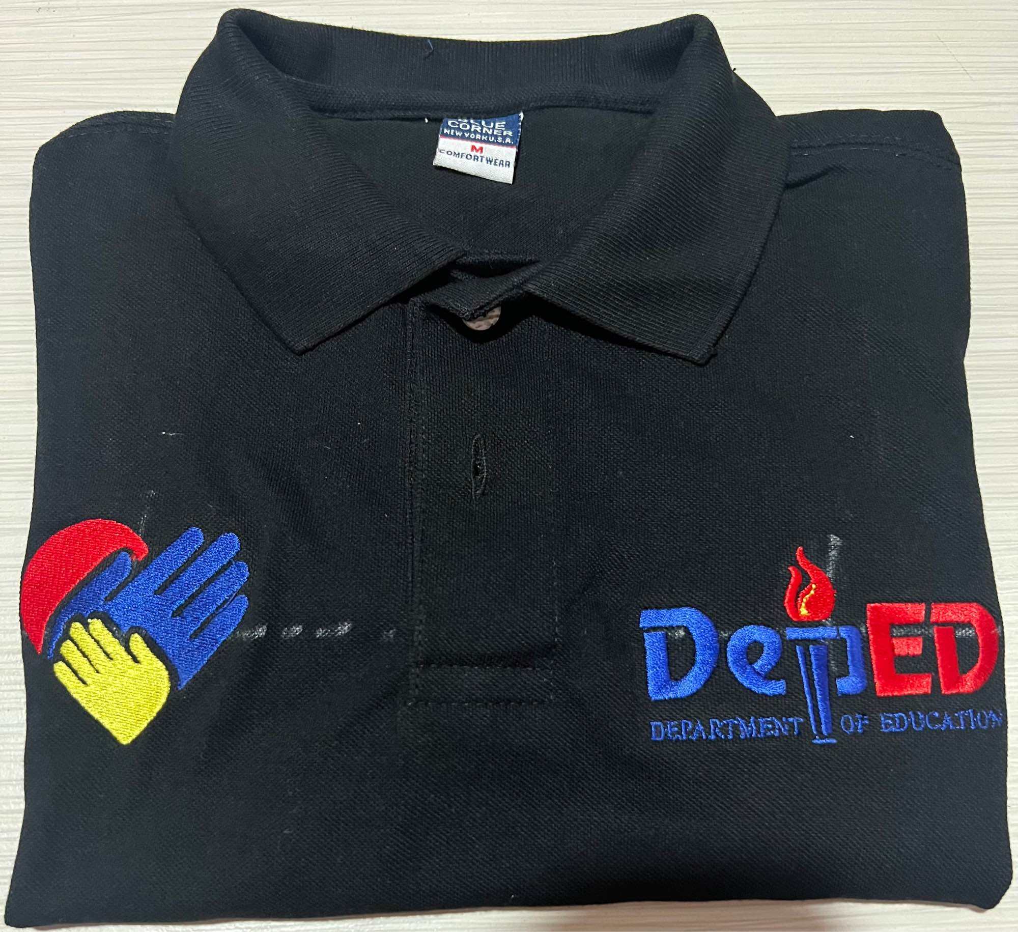 DEPED MATATAG Front Embroidered Poloshirt | Lazada