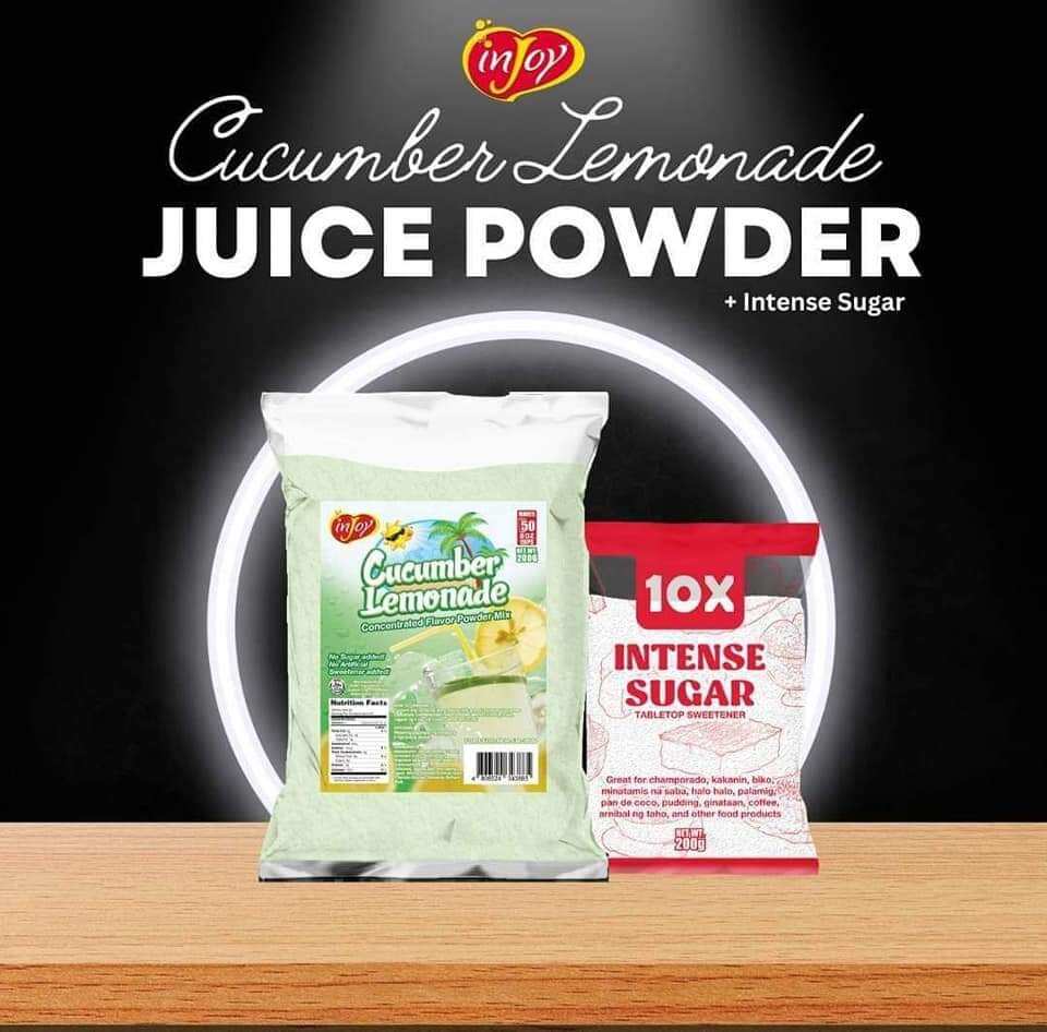 Injoy Cucumber Lemonade Juice Concentrated + Intense Sugar Lazada PH