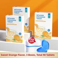 Y-kelin | Dental Retainer and Teeth Cleaner Effervescent Tablets