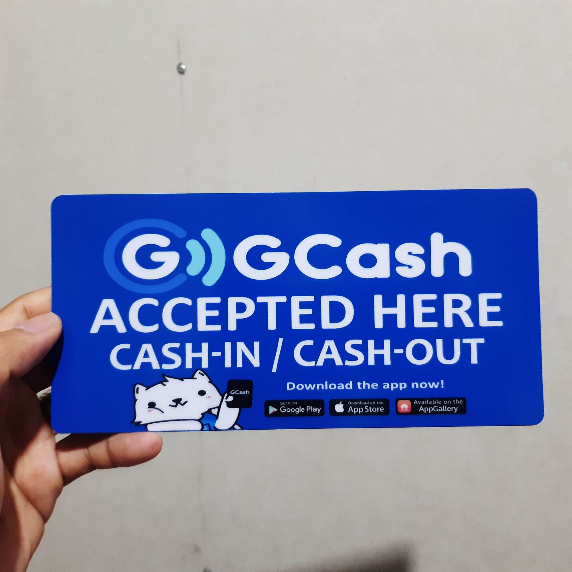 GCash / Maya Receive Money QR PVC PET ID Card Printing