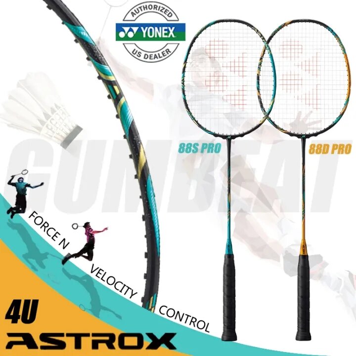 YONEX ASTROX-88S/88D PRO 4U Original Full Carbon Fiber Reket Single ...