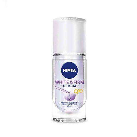 Nivea Deodorant White & Firm Q10 Serum 48H Anti-Perspirant Roll On 20ml/40ml