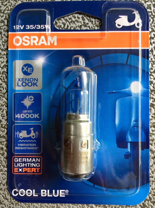 Halogen Bulb Osram BA20D 12V - 35W
