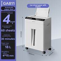 De Li | Automatic Paper Shredder 60 Sheets Capacity 18L