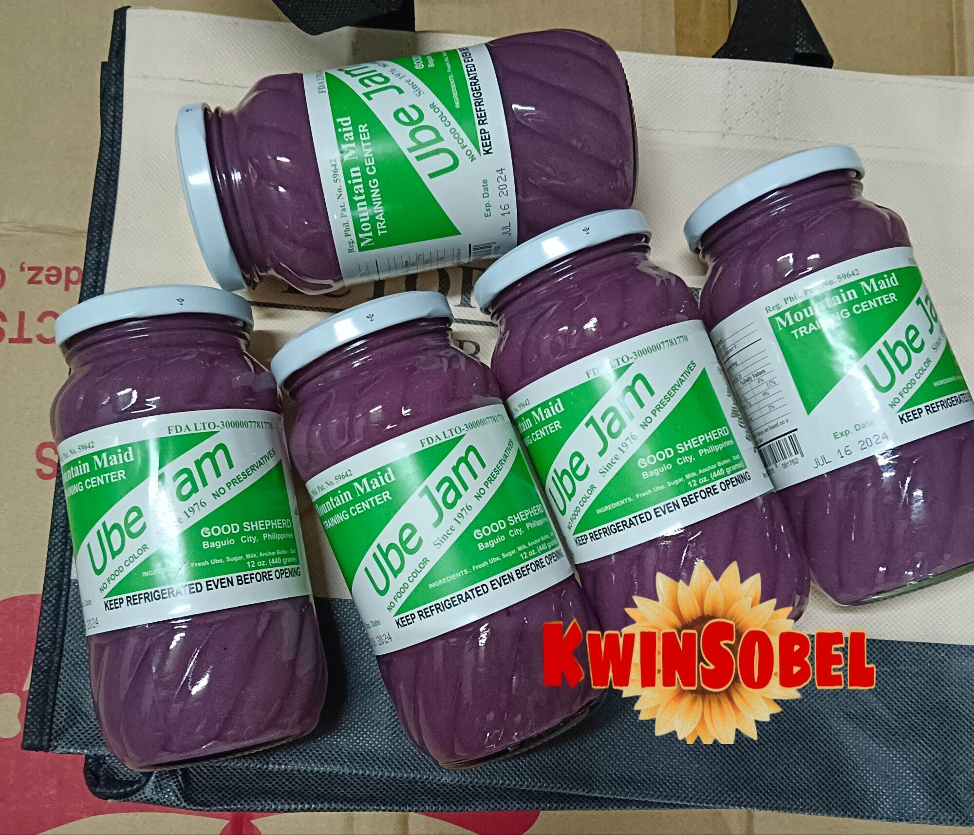 Good Shepherd Products Baguio City Ube Jam Angel Cookies