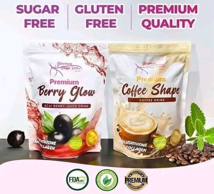 Glowing Shape Premium Berry Glow Coffee Shape DêTôx