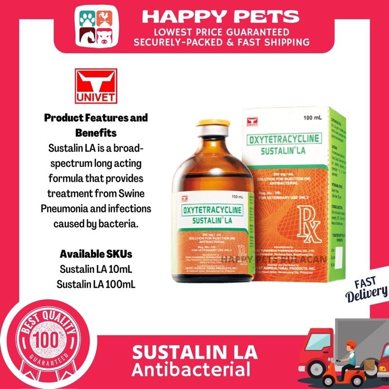 SUSTALIN LA 100 ml Antibacterial