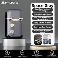 Chigo | Electric Shaving Razor for Men with Oscillating Blades Water-Resistant and Portable