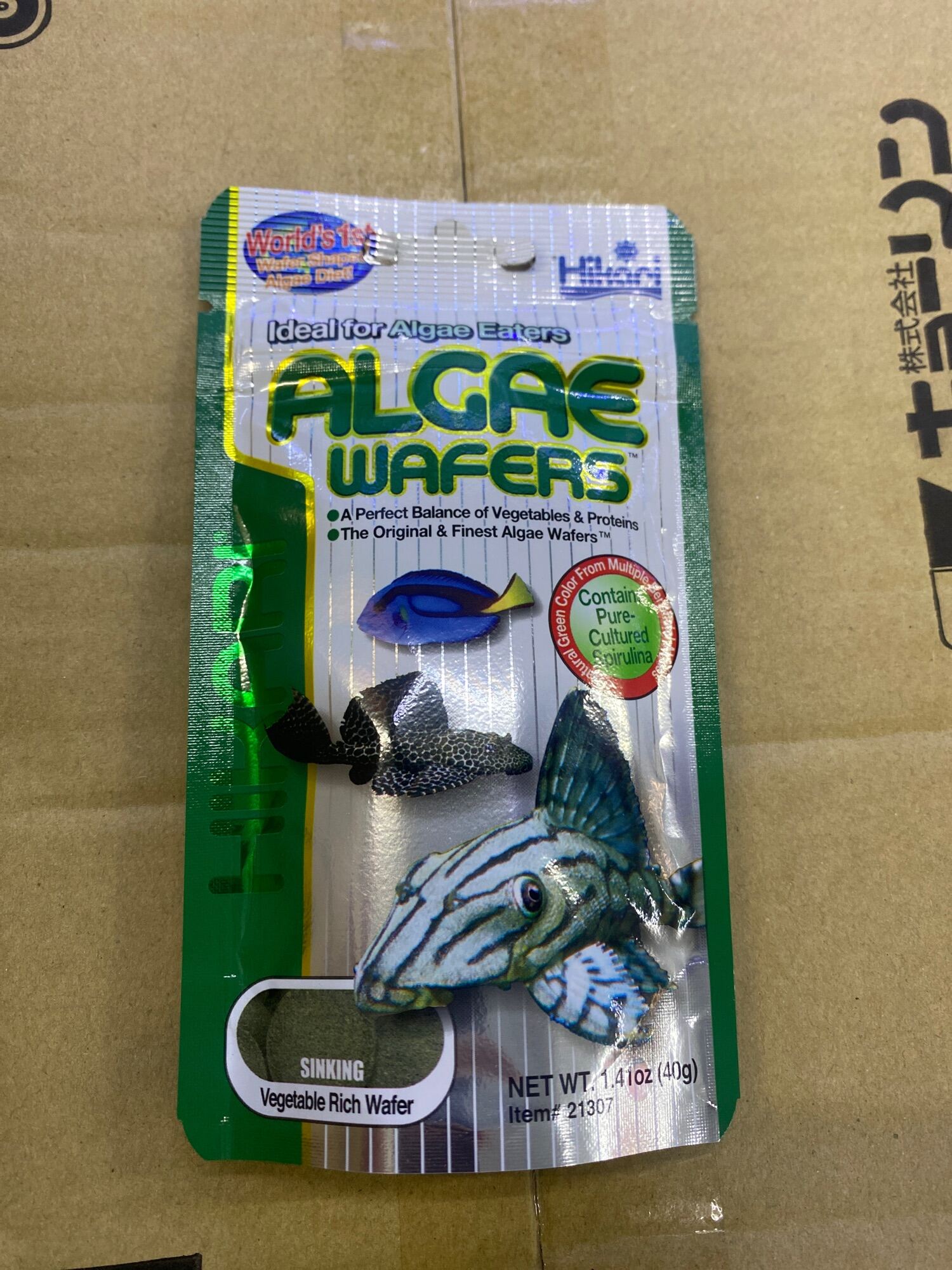 Hikari algae wafers 40g