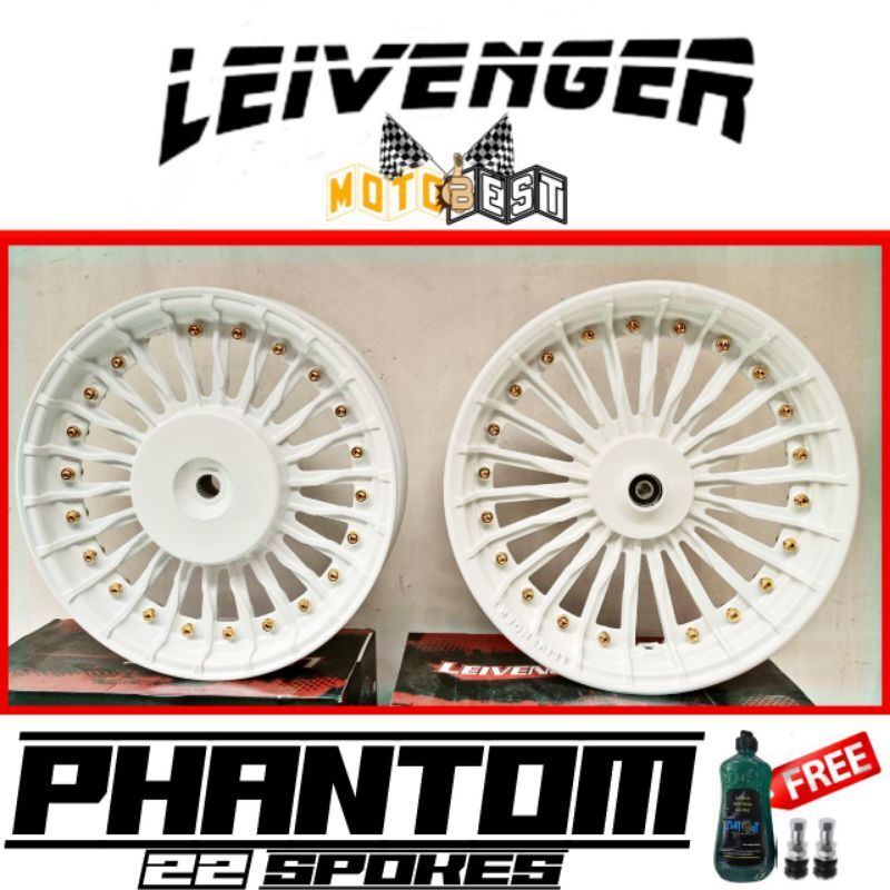 Leivenger Phantom Mags For Mio & Mio 125 Models w/ Free Tire Sealant and Pito