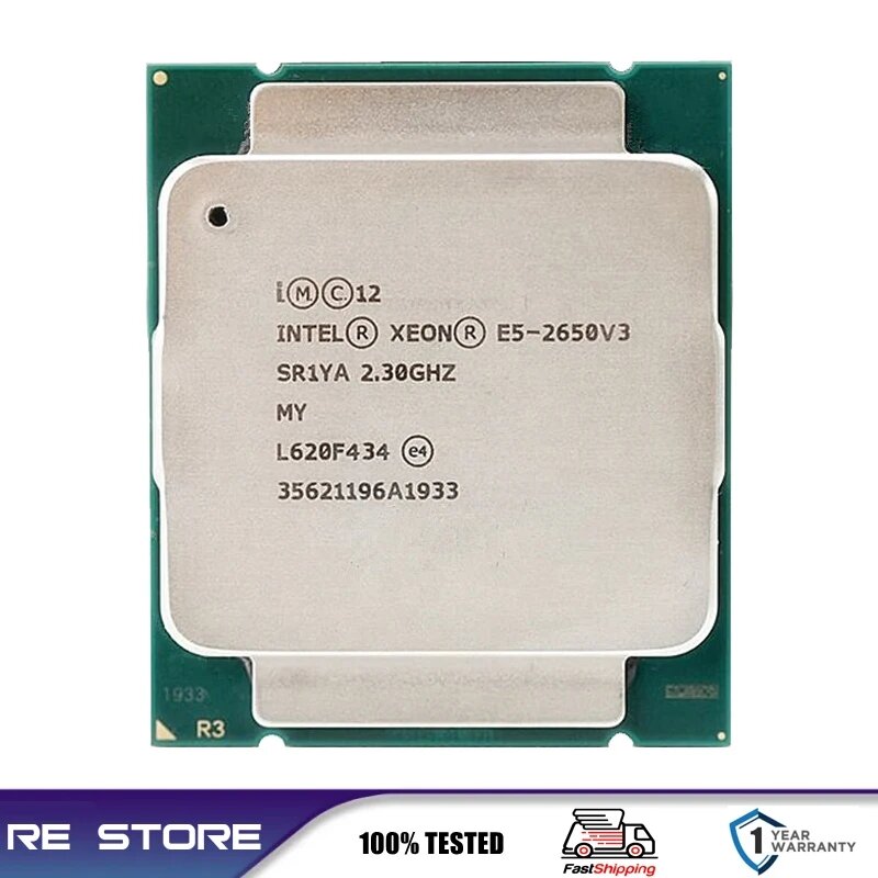 Intel Xeon E5 2650 V3 2650V3 2.3Ghz 10-Core Lga 2011-3 cpu processor