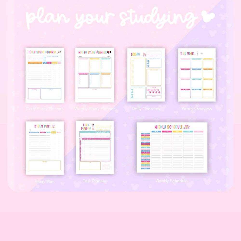 STUDY PLANNER , A5 SIZE | Lazada PH