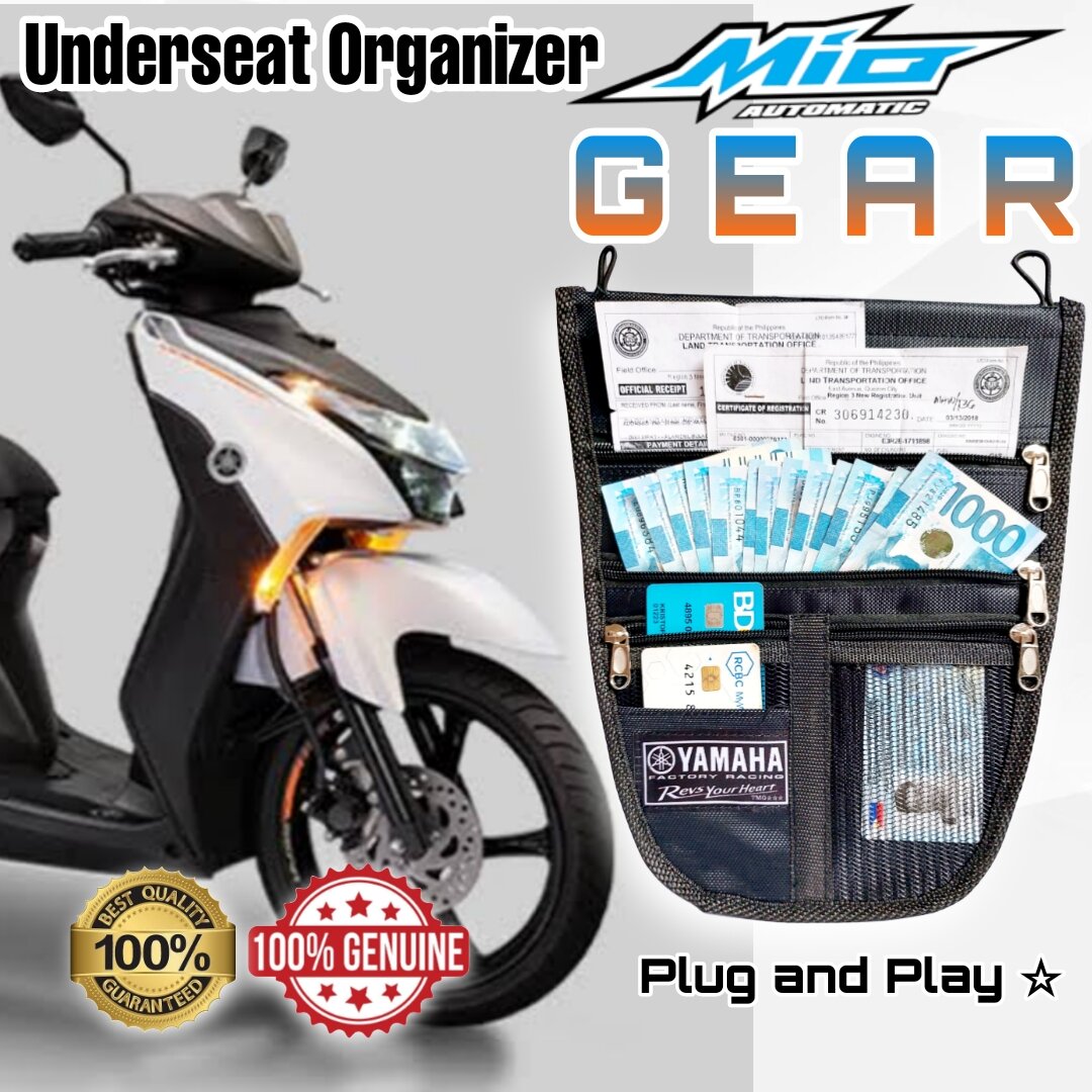 MIO GEAR 125 SEAT ORGANIZER (Plug and Play only) Lazada PH