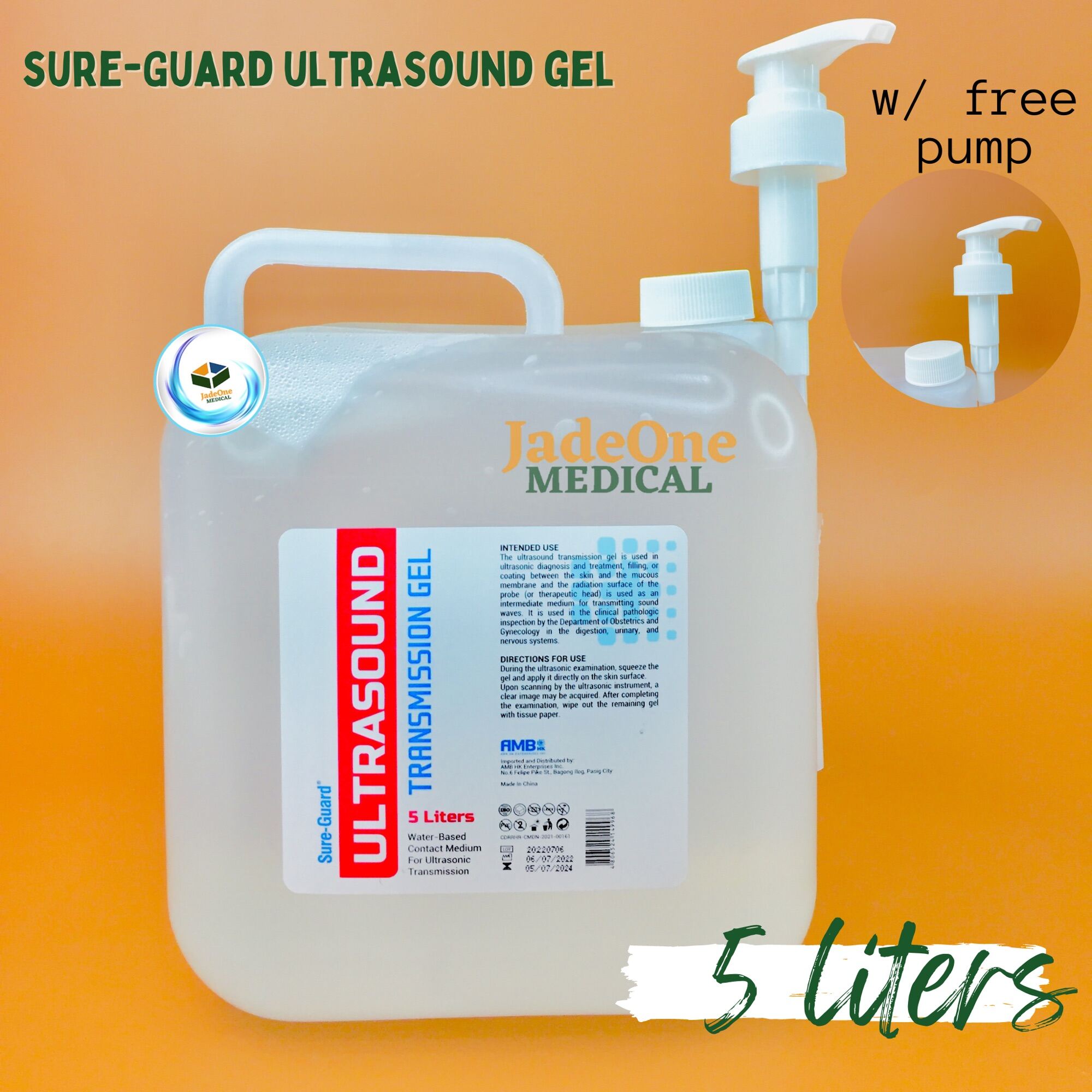 SUREGUARD ULTRASOUND GEL (5 Liters) Lazada PH