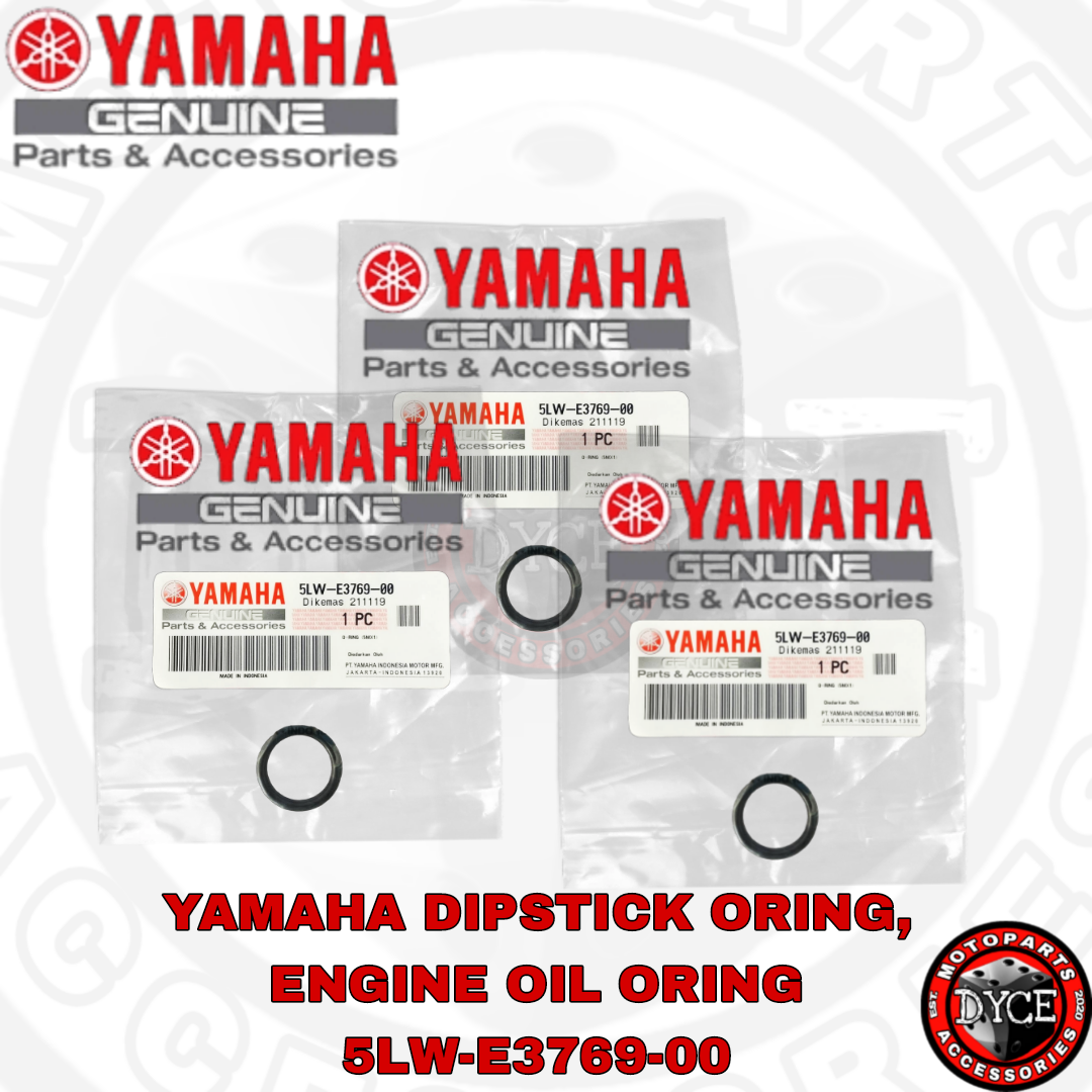 YAMAHA DIPSTICK ORING, ENGINE OIL ORING 5LWE376900 Lazada PH