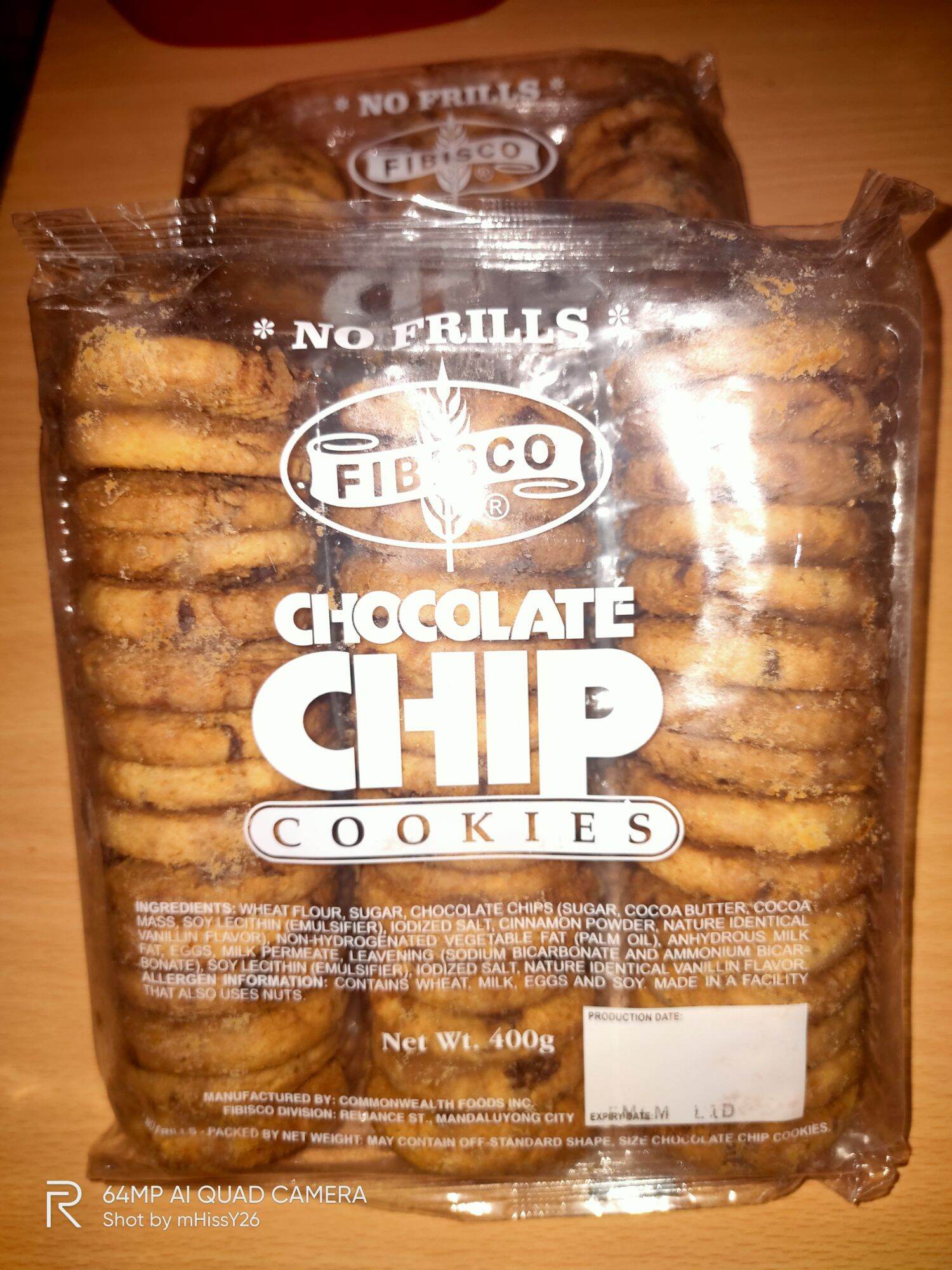 Fibisco Chocolate Chip Cookies | Lazada PH