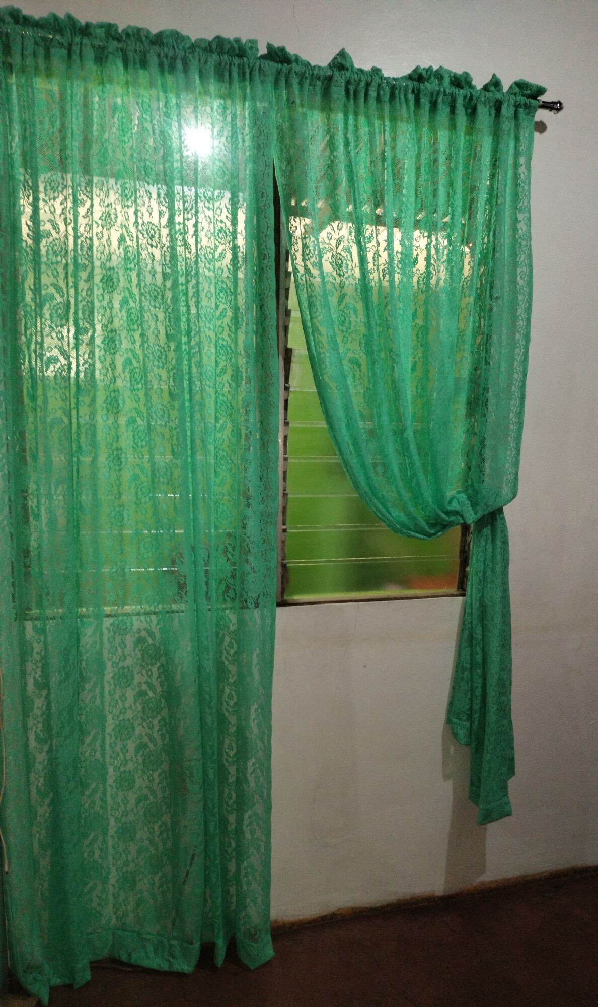💥Waving Lace Curtain for Window 60"x84" (Sold per pannel)