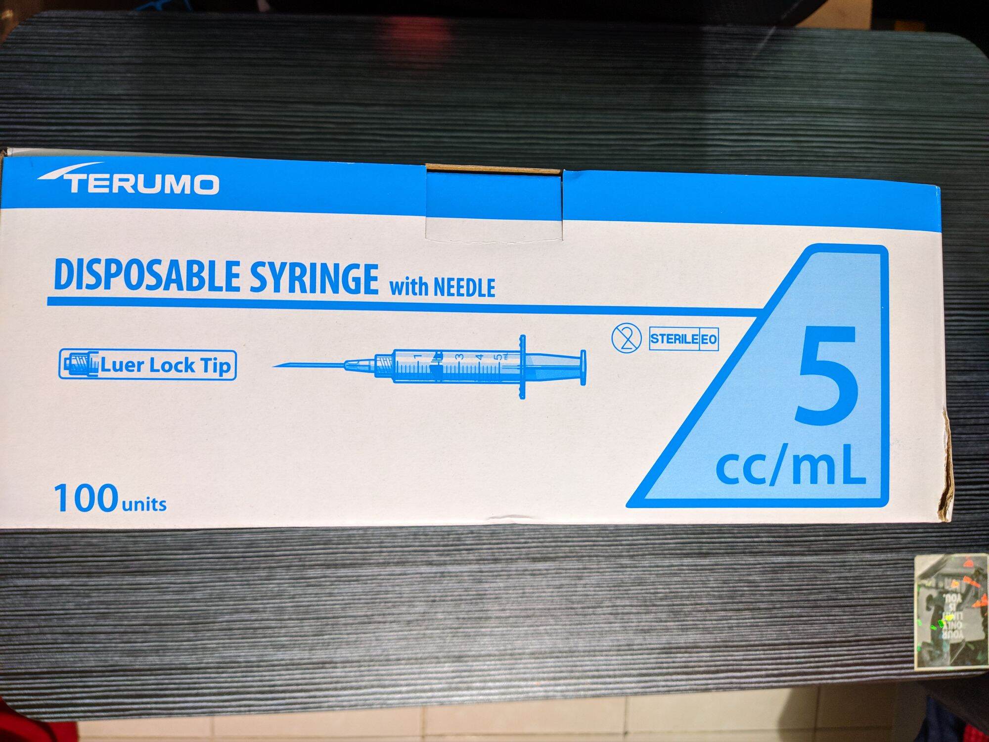 Terumo Syringe with needle 1cc, 3cc, 5cc, 10cc | 100pcs per box | Lazada PH